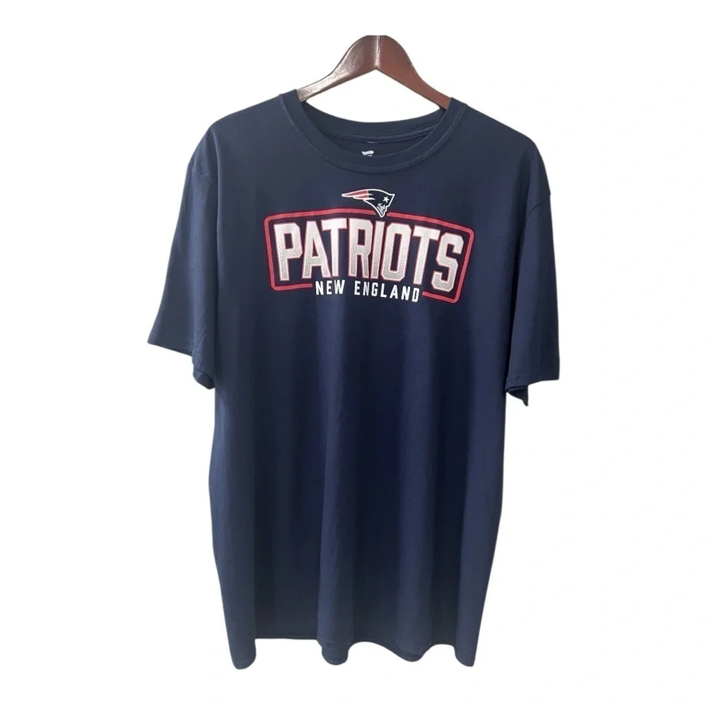 New England Patriots Navy T Shirt Size XL Men